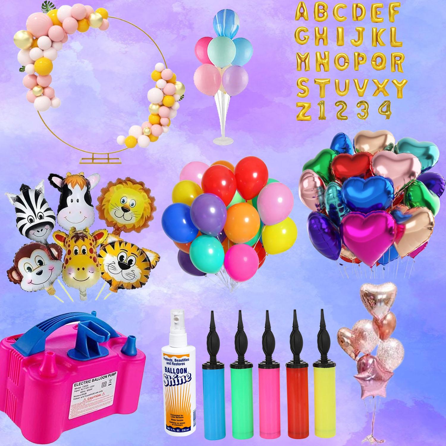 Balloons and Balloon Accessories