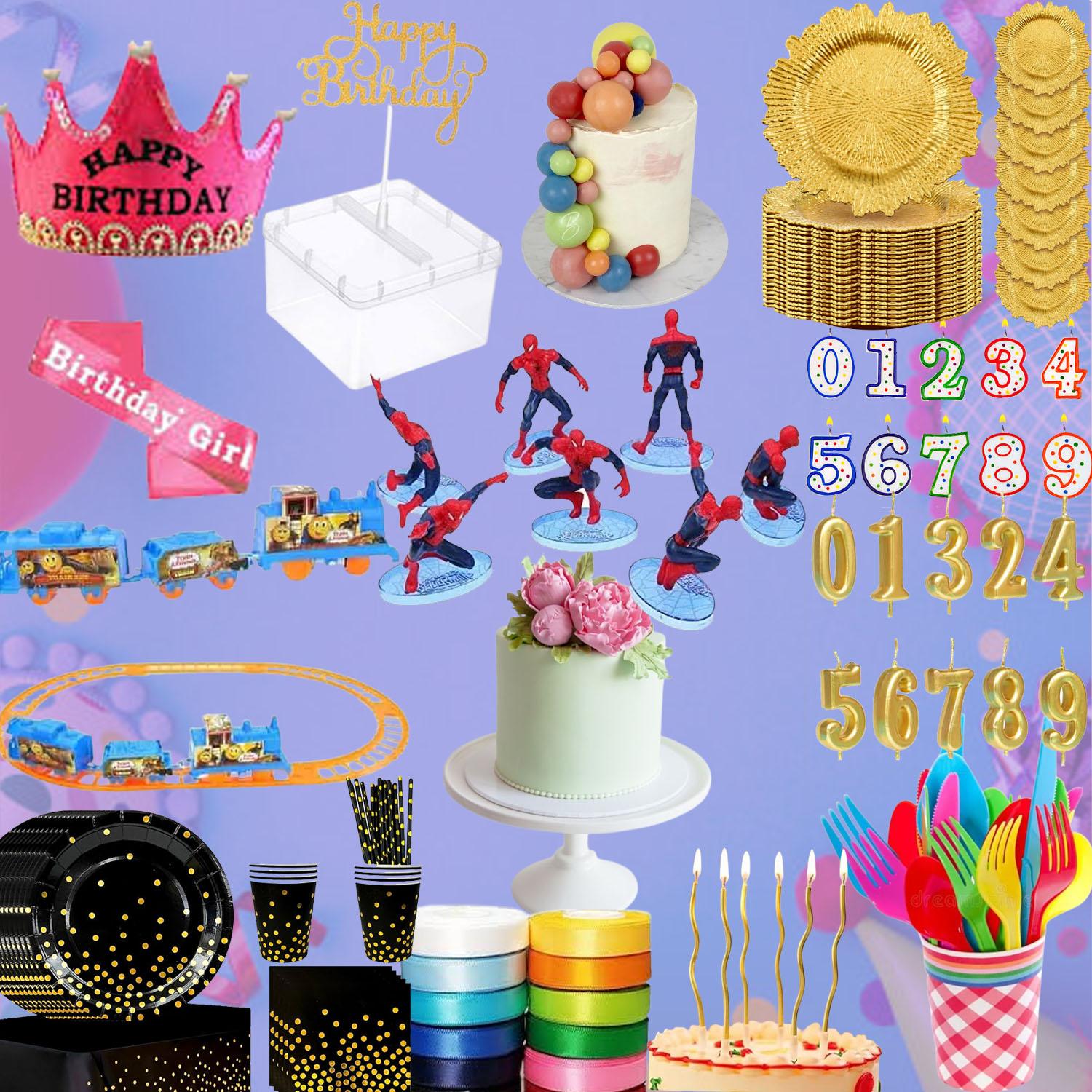Party Accessories and Toppers