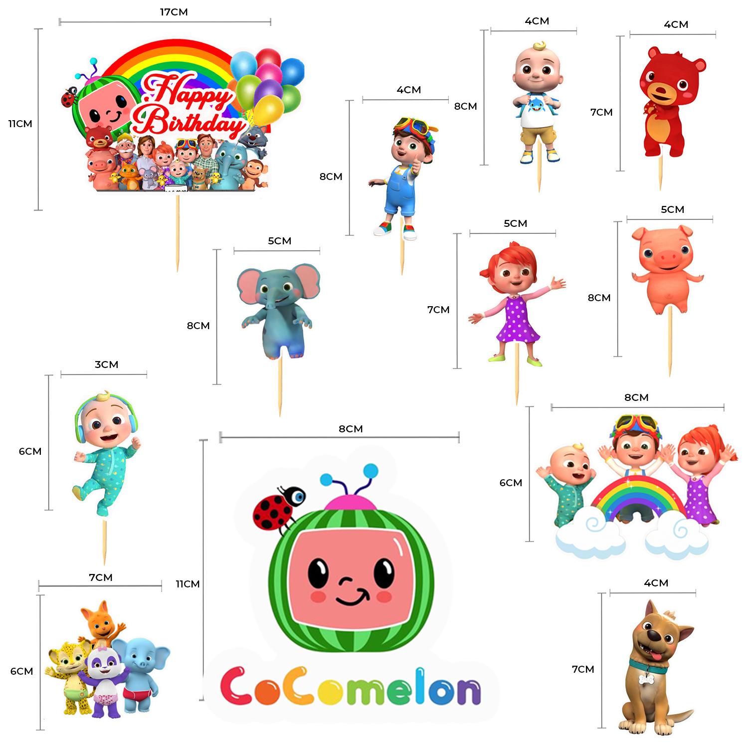 CARDSTOCK PAPER TOPPER A4 COCOMELON