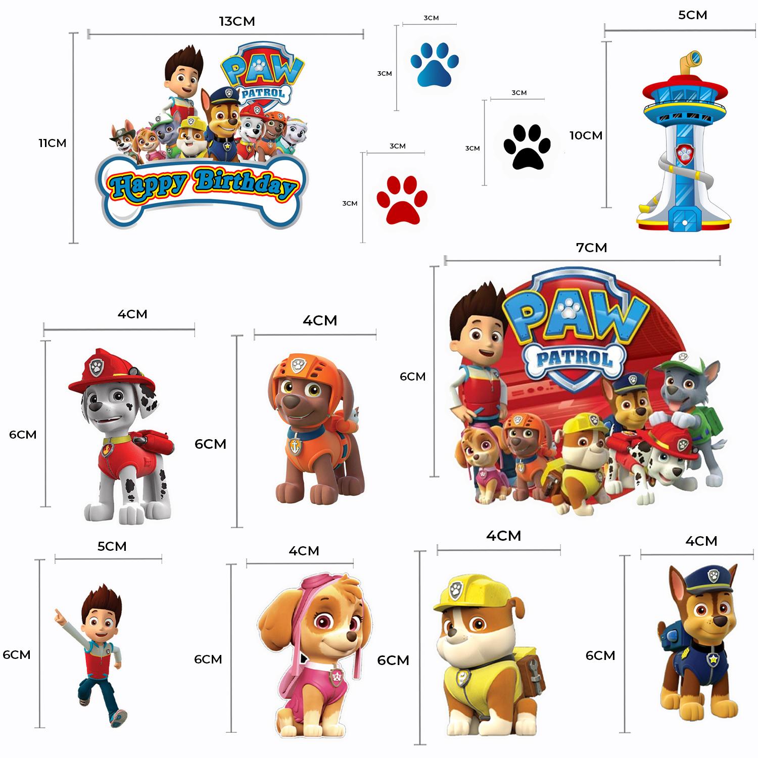 CARDSTOCK PAPER TOPPER A4 PAW PATROL