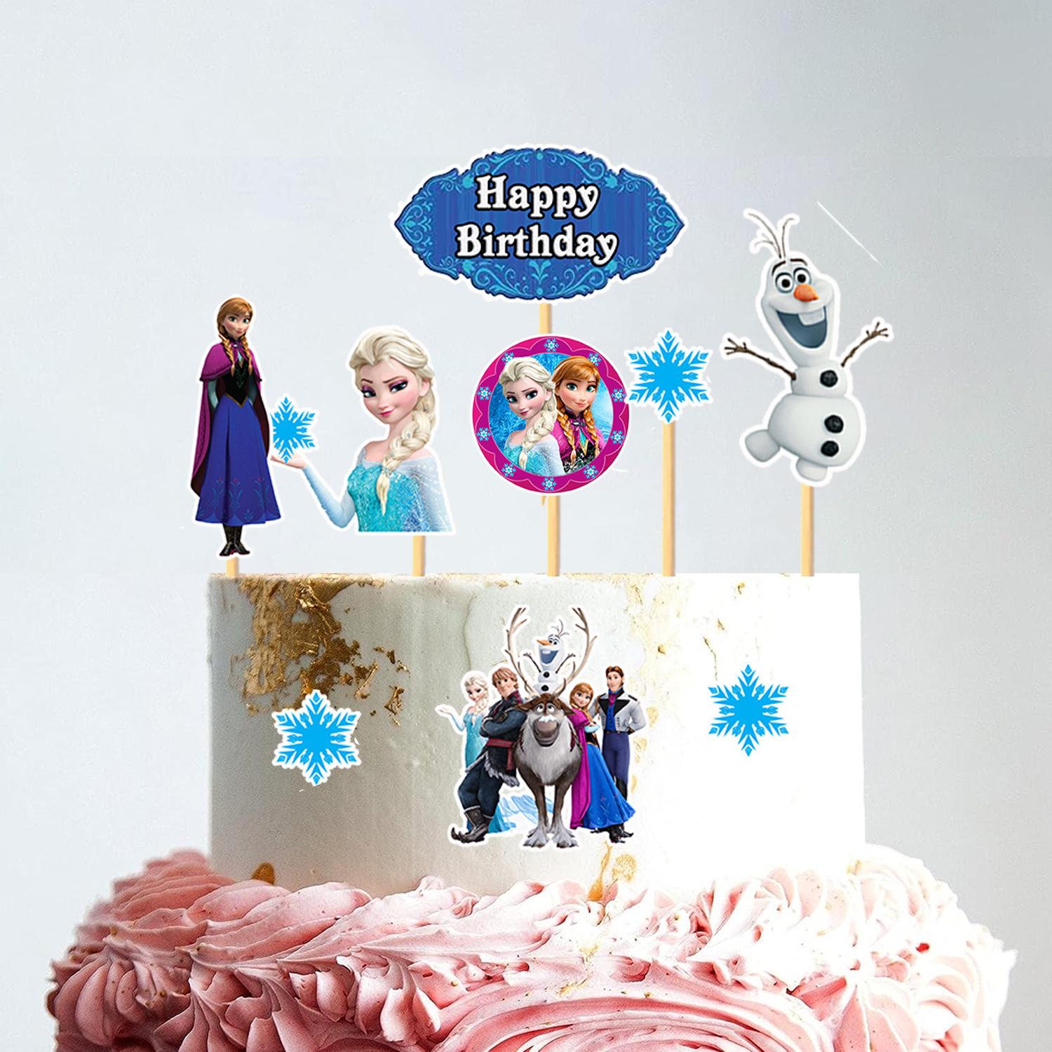 CARDSTOCK PAPER TOPPER A5 FROZEN